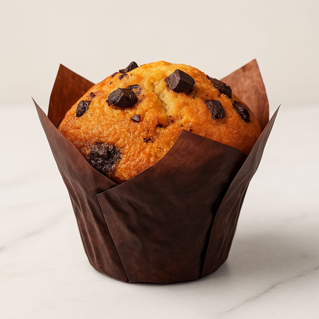 Caja de Muffins con Chocolate