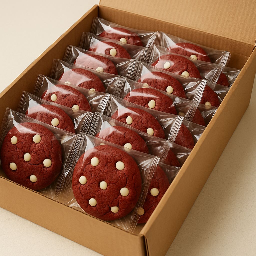 Caja de Galletas Red Velvet